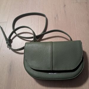 Matt & Nat Buda Vegan Green Crossbody Bag - Purity Colour Herb
